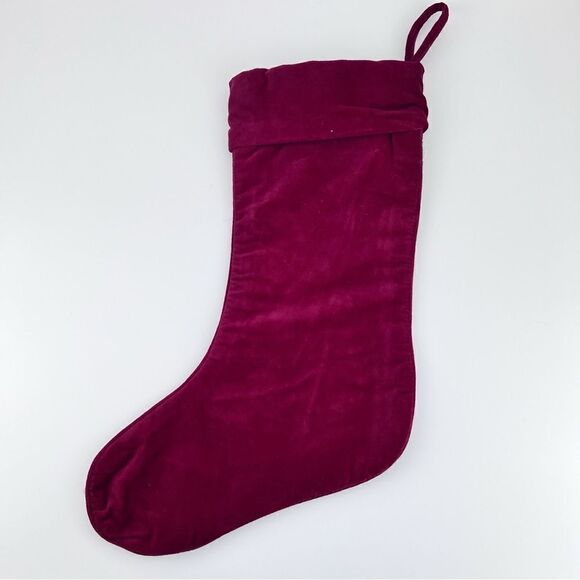 Vintage Wool Needlepoint Christmas Stocking Reindeer "Scott" - Picture 3 of 8